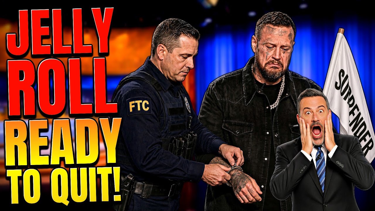 Jelly Roll RETIRES After POLICE INVESTIGATION & Jimmy Kimmel FIASCO?! Secret Video COMING?!