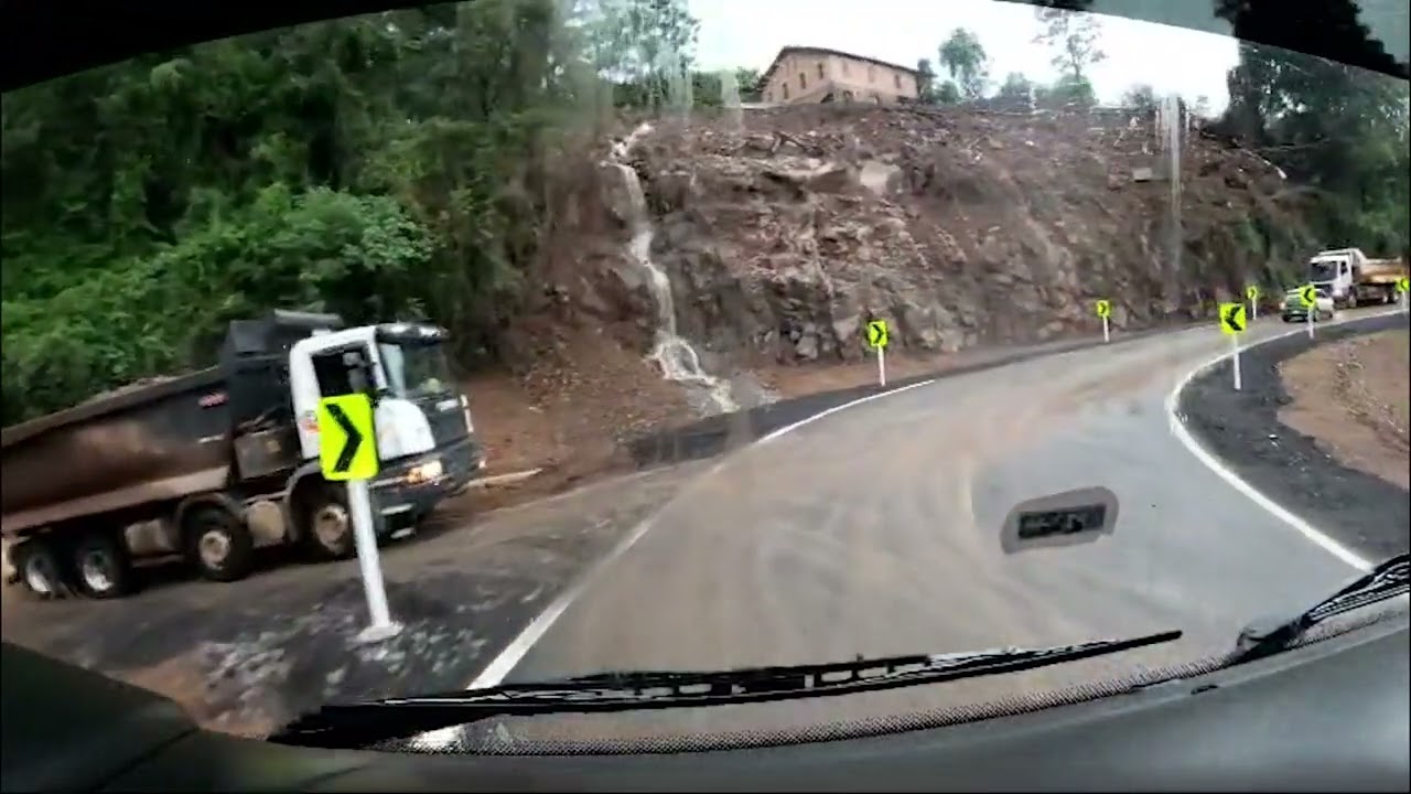 Confira como está o trajeto entre Veranópolis e Bento Gonçalves, após os deslizamentos