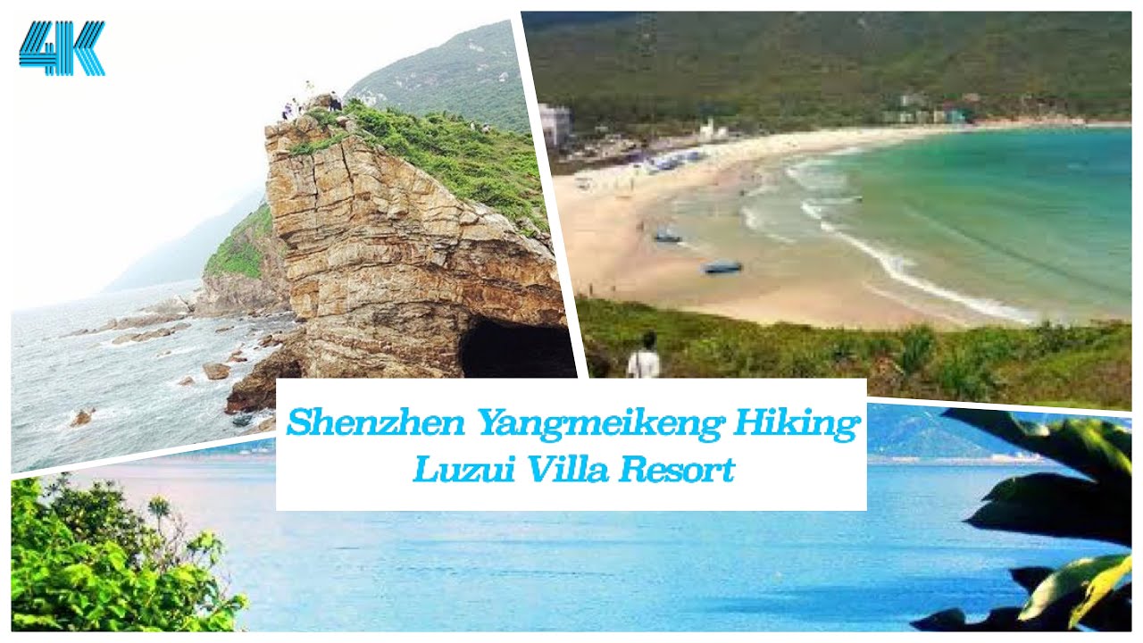Bike Ride At Dapeng Peninsula 🏝 | Yangmeikeng ⛰ Hiking | Luzui Villa Resort | Silver Beach 🏖