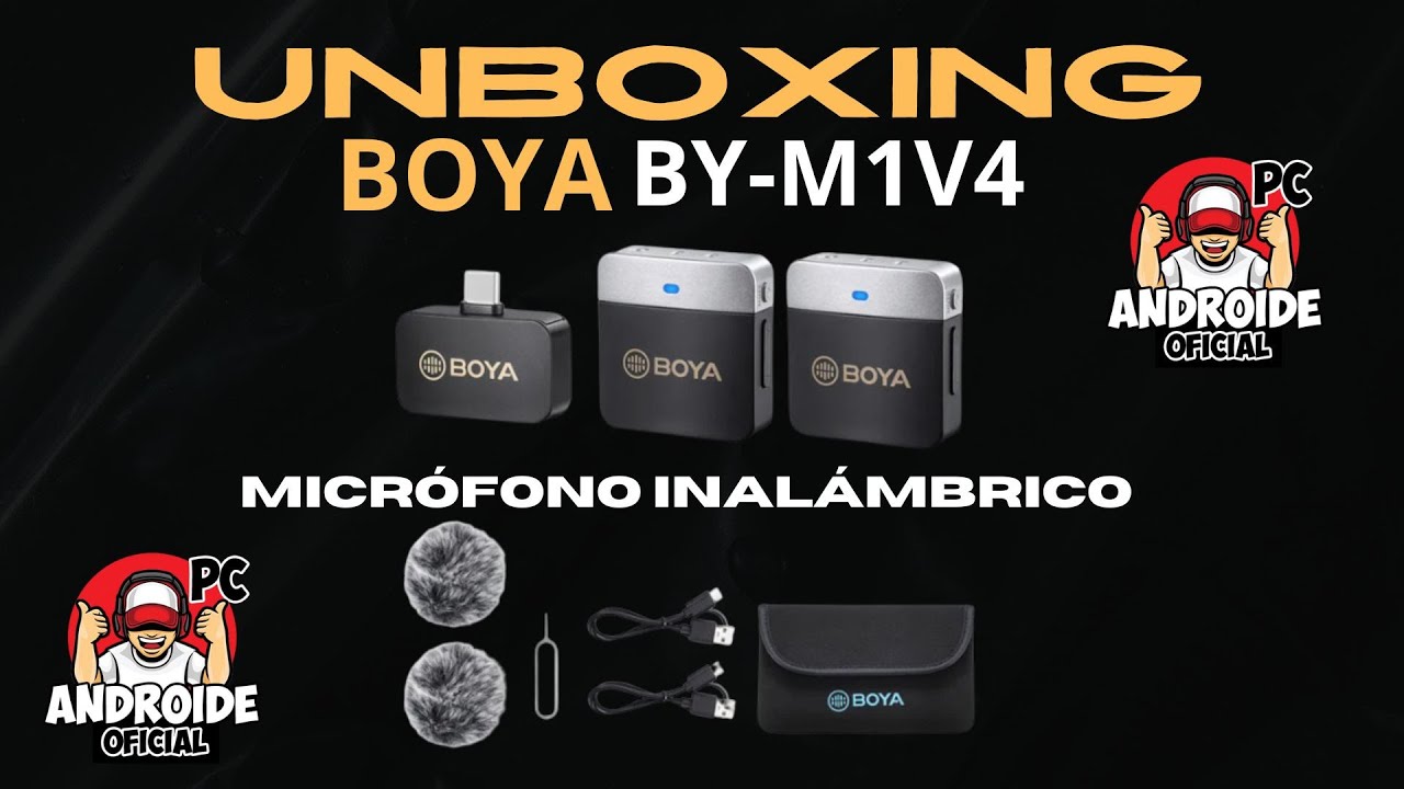 Unboxing - Review de BOYA BY-M1V4 | Mejor que RODE | Con un Sonido de buena calidad y Barato