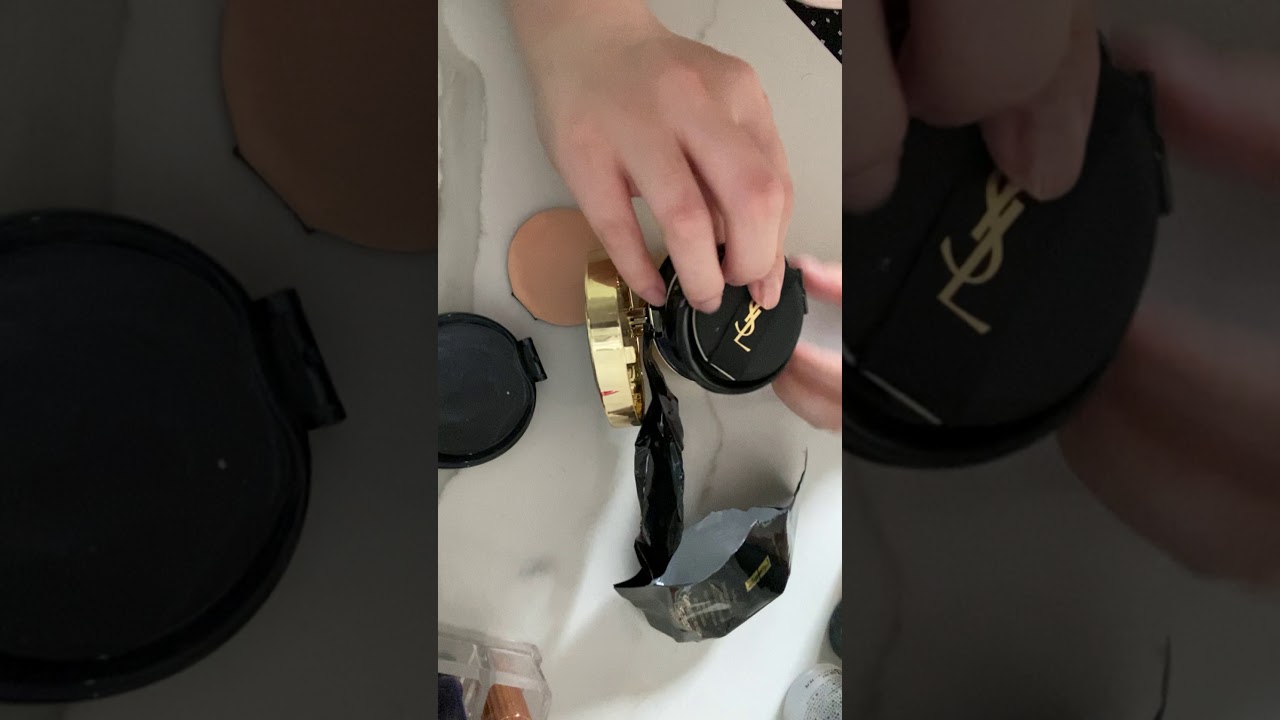 YSL 气垫粉底 换芯儿记
