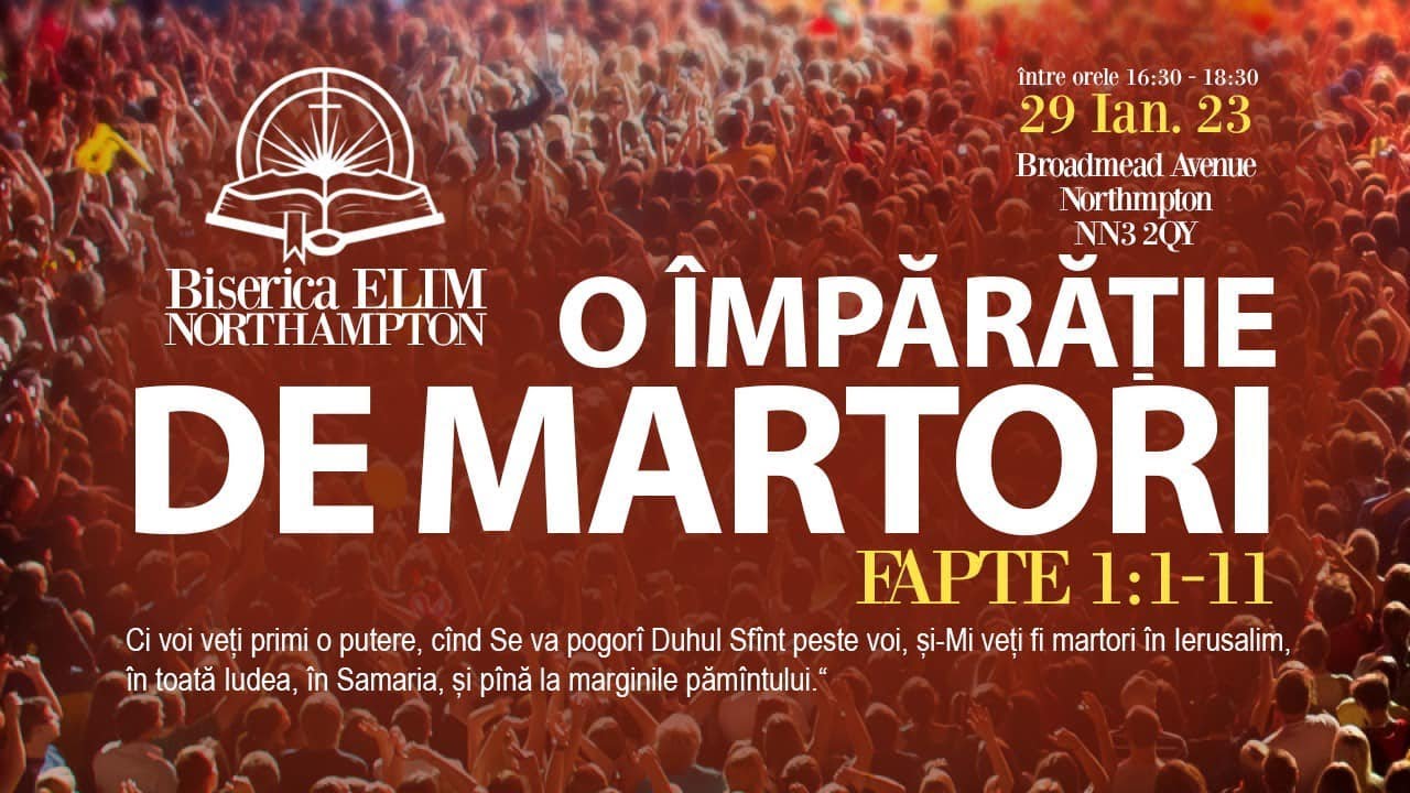 O imparatie de martori - Marcel Carabuse - Predica