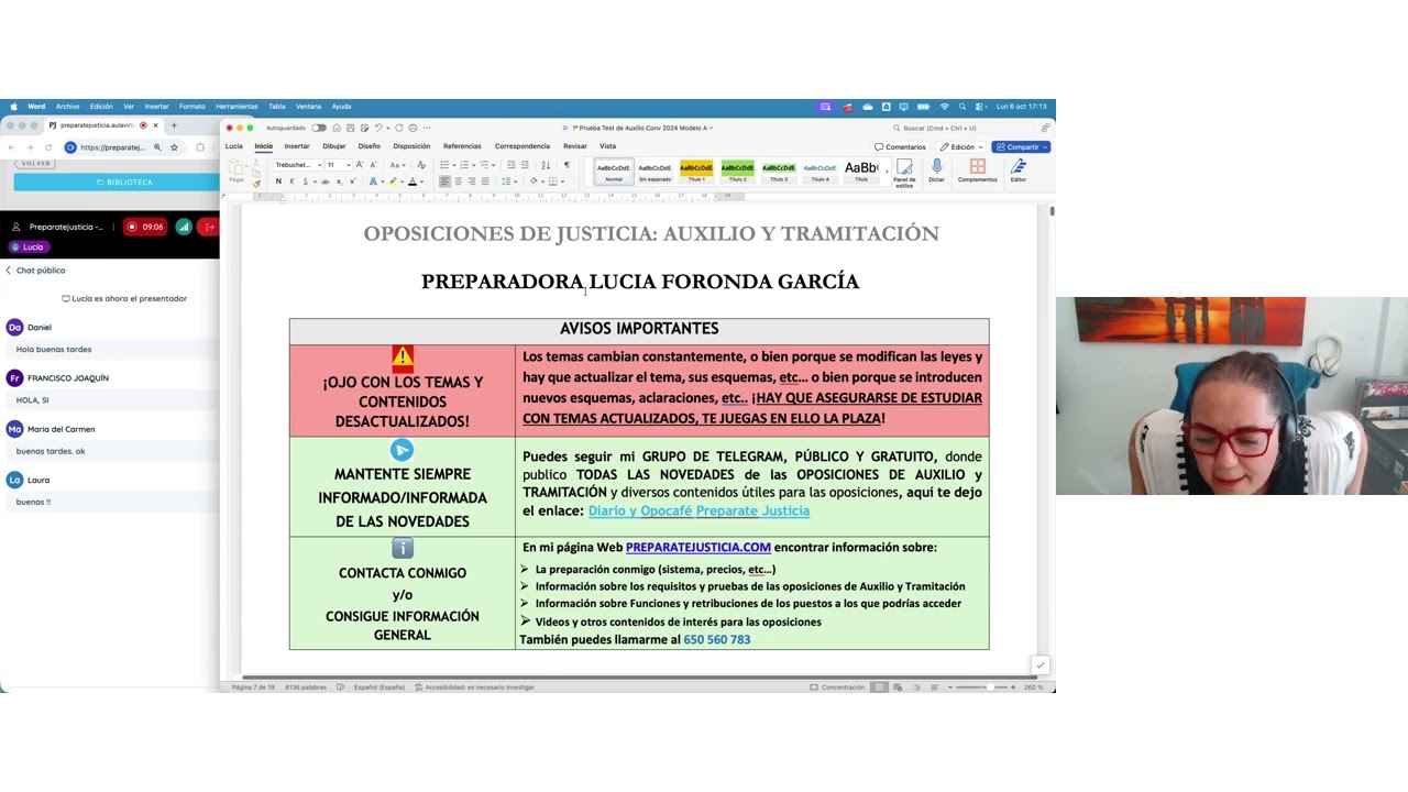 Analisis del Examen Real de Auxilio Judicial 27 09 25