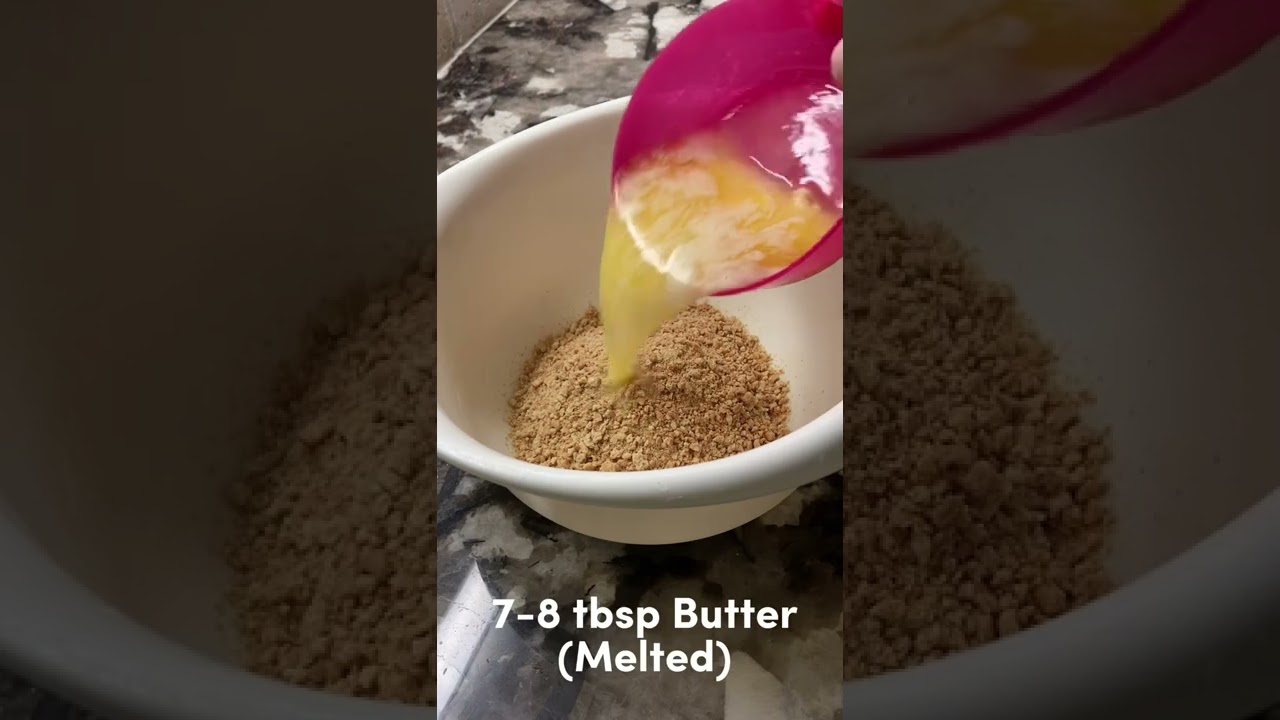 How to make Graham Cracker Crust! *Full Tutorial*