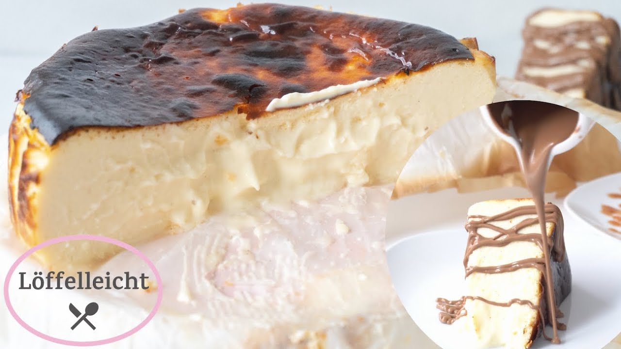 San Sebastian Cheesecake  - unglaublich cremig - einfach selber machen - Rezept deutsch