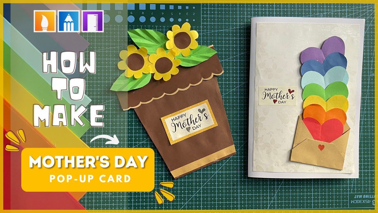 Mother's Day Card Ideas | DIY Card for Mother | Step by Step Tutorial