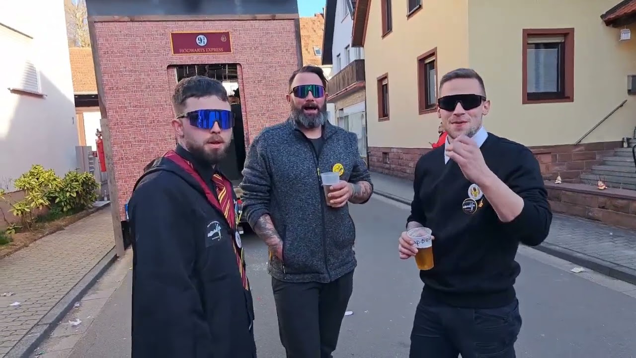 Partyteam Dahner Felsenland auf dem Faschingsumzug Bruchweiler-Bärenbach 2025