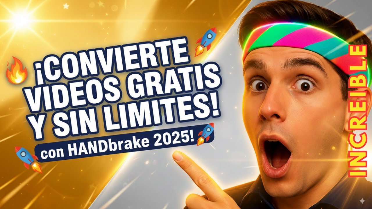 🚀 HANDbrake GRATIS 2025 convierte VIDEOS MKV, AVI y MÁS en VERTICAL y HORIZONTAL GRATIS 💻#VIRAL