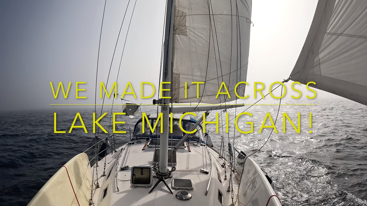 We survived crossing Lake Michigan!