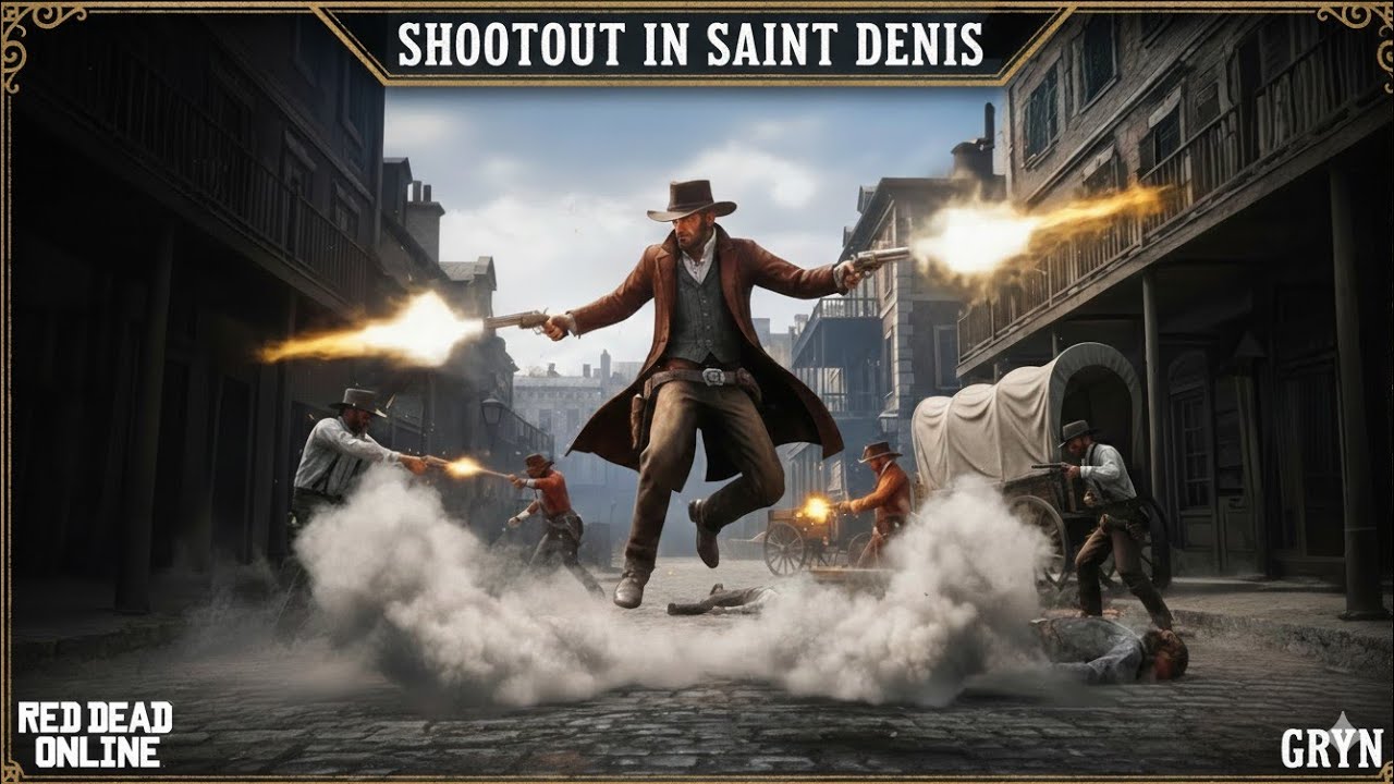 Red Dead Online - Shootout in Saint Denis