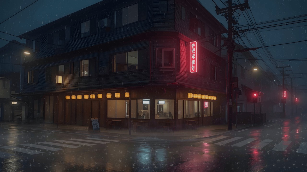 Cozy Nostalgia Café 🌧️ Lofi for Study & Relax