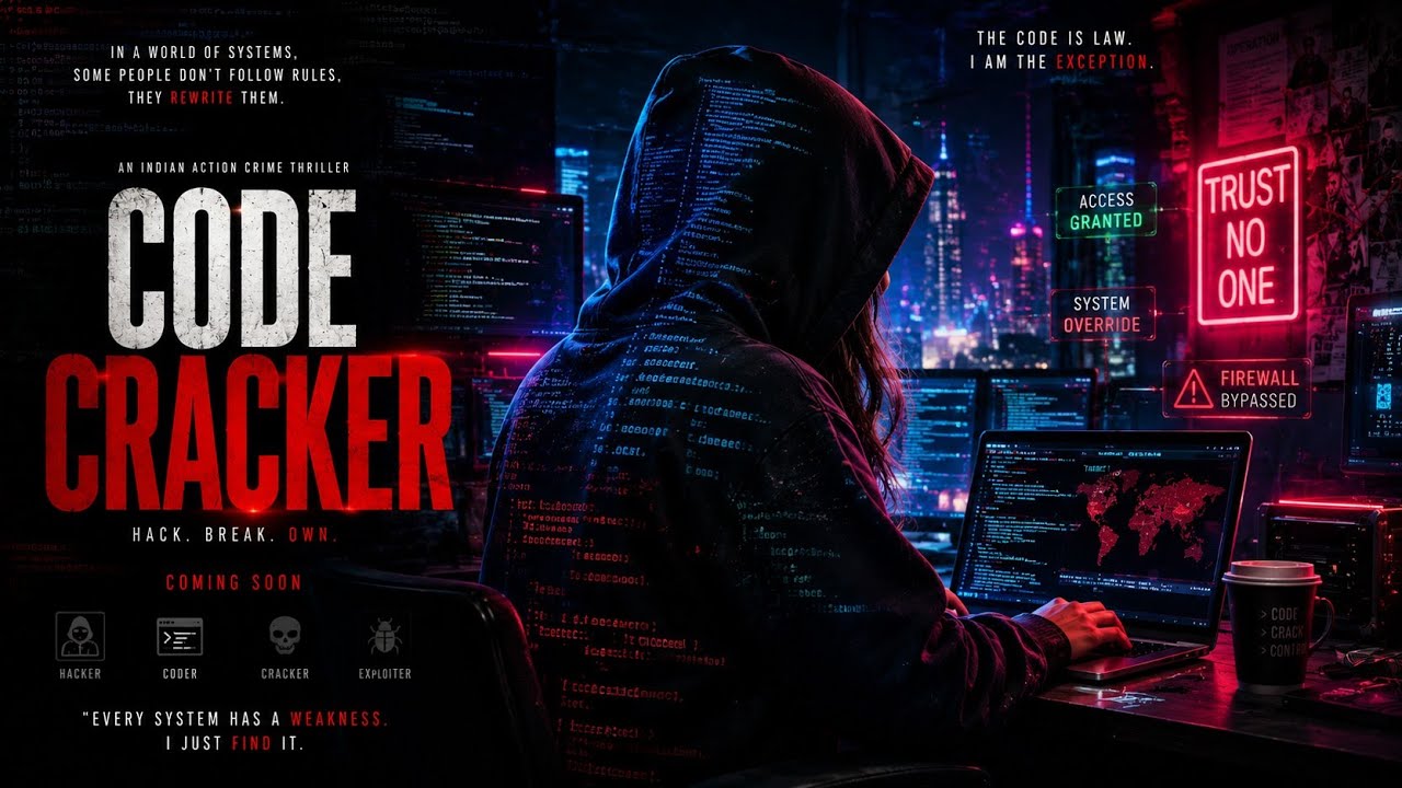New Hindi Dubbed South Indian Hacking Action Movie 'CODE CRACKER' In Hindi Full | Dq Salmaan