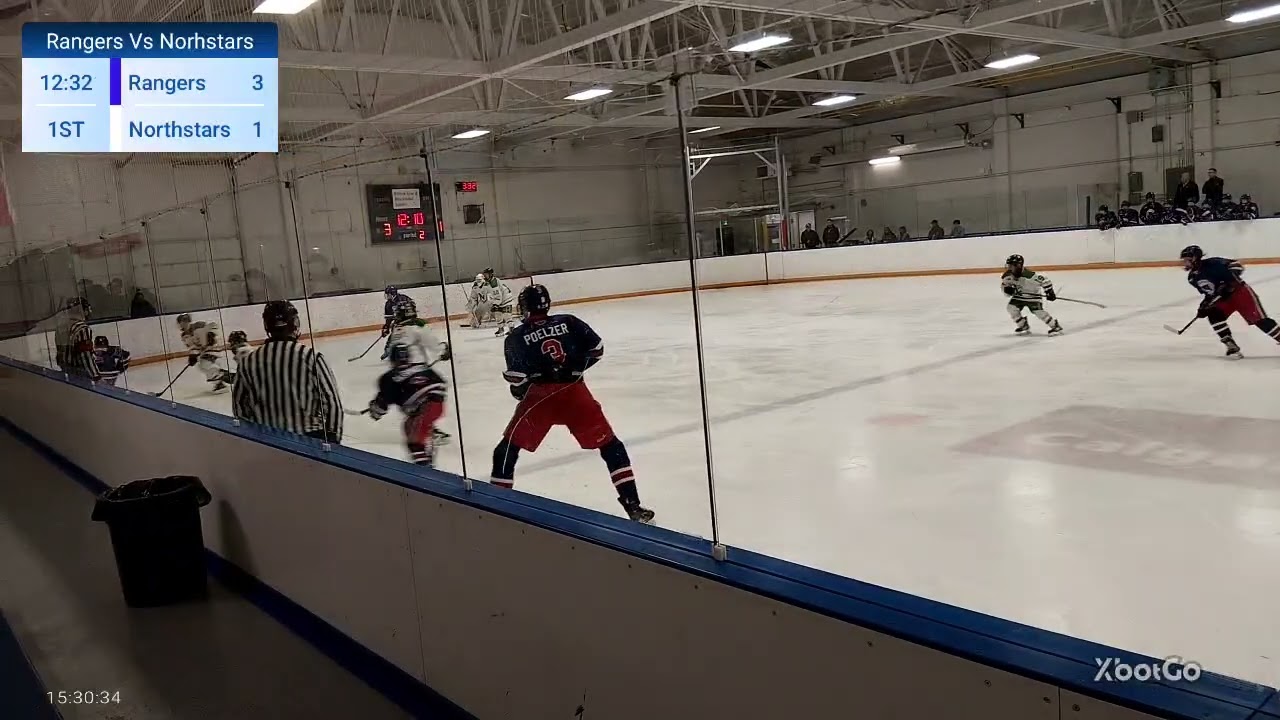 Rangers VS North Stars Green 2nd and 3rd Period   Feb15th 2026