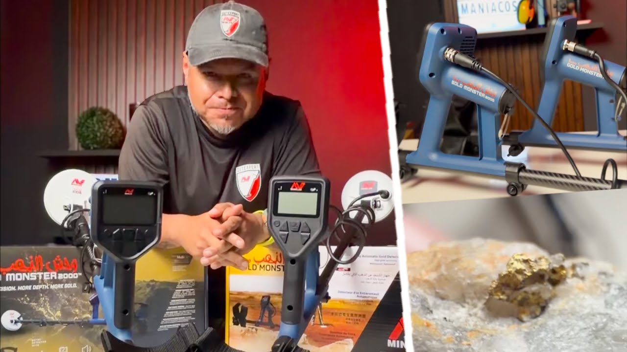 Gold Monster 1000 vs 2000, comparativo y pruebas con oro nativo