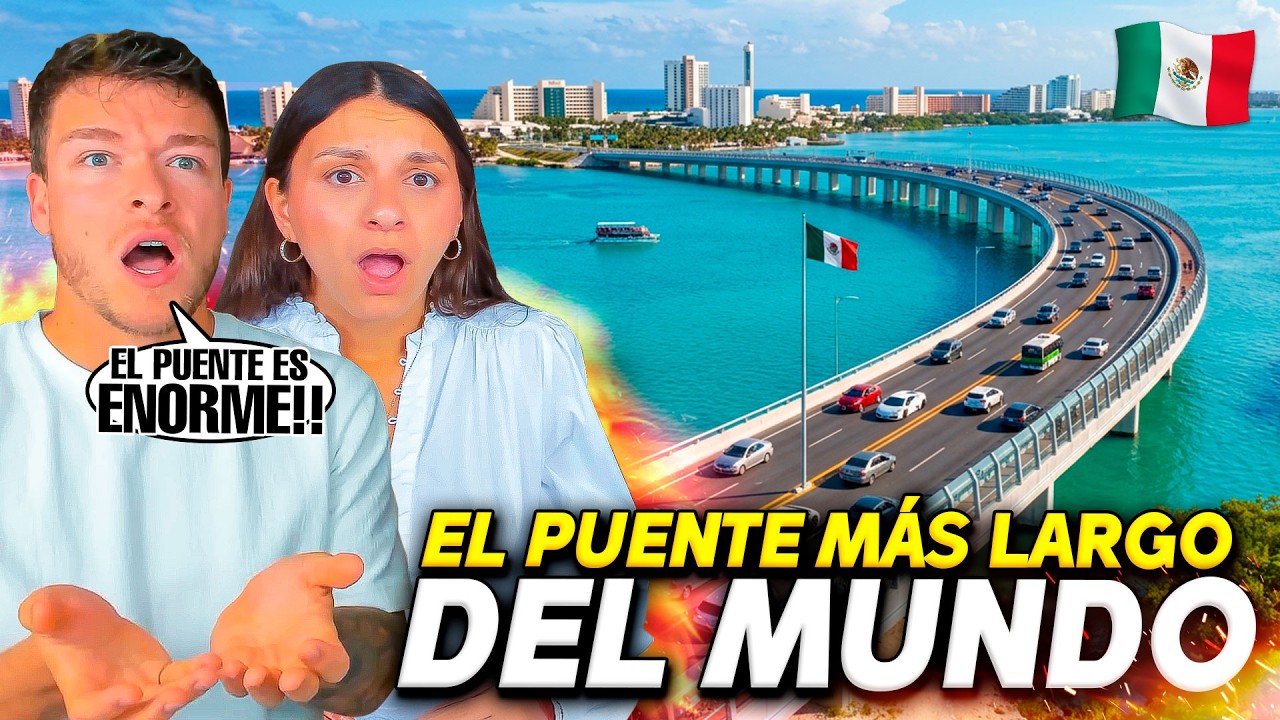 EL PUENTE MÁS LARGO DEL MUNDO ESTÁ en MÉXICO😱🇲🇽 ¡¡Nadie puede creerlo!!