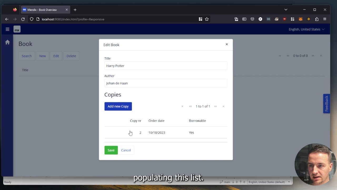 Easily manage related entities in one page with Mendix