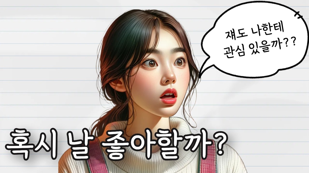 진짜 호감있는 남자에게 보내는 여자의 신호 5가지