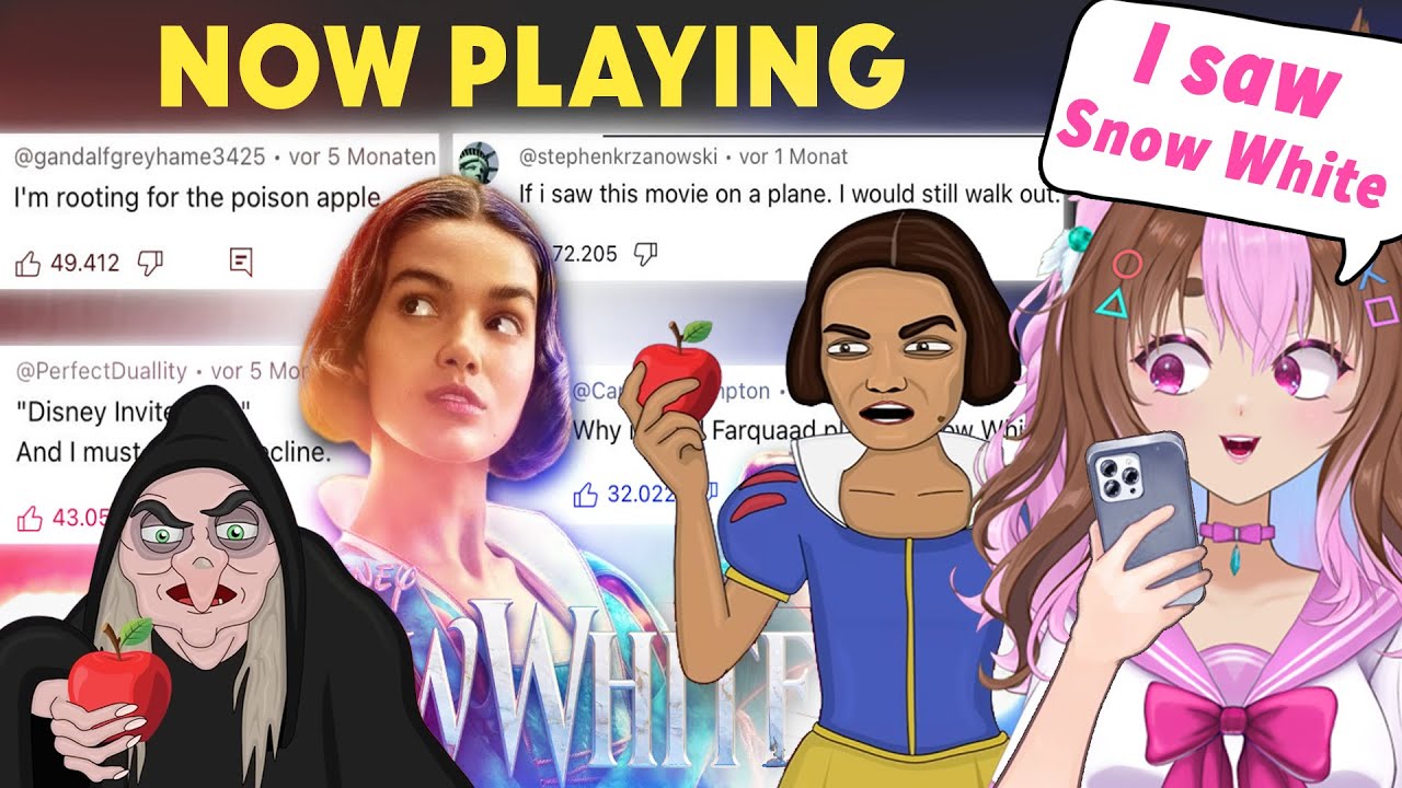 FUNNIEST Snow White Trailer Comments Part 4 | Dipper Reacts To New Snow White