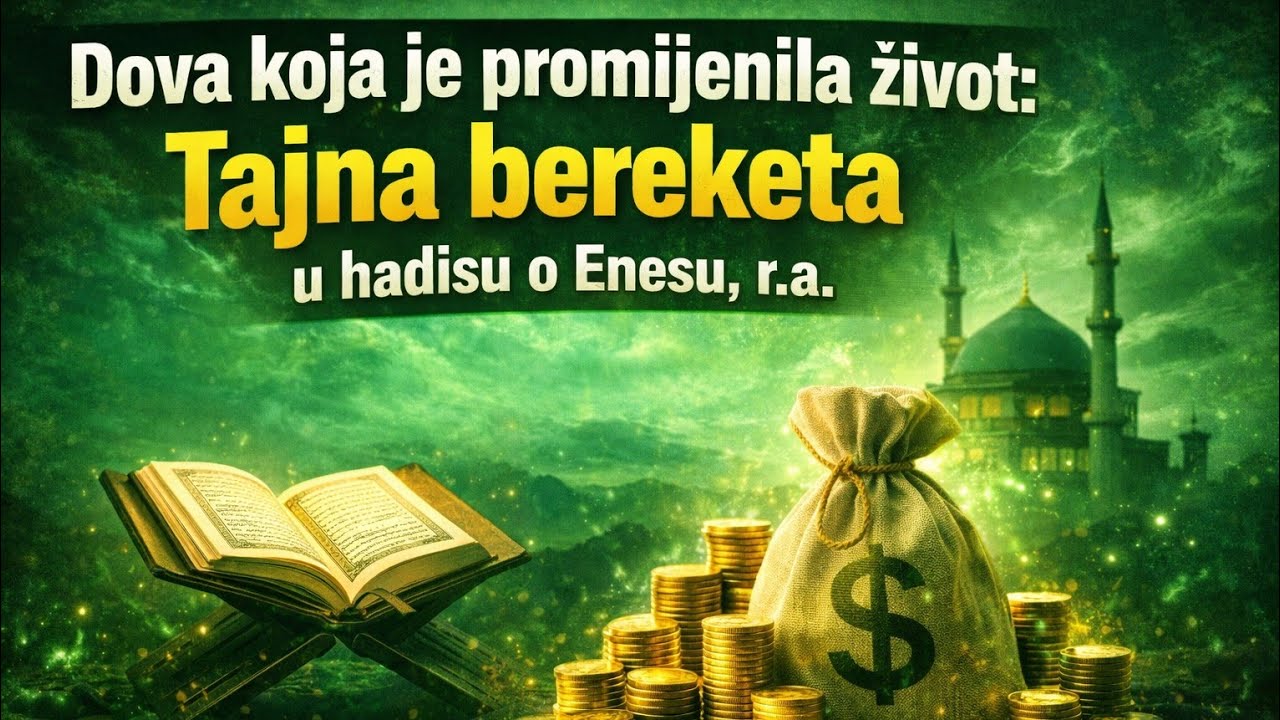 POSLANIKOVA, A.S., DOVA koja je promijenila ŽIVOT. - Tajna BEREKETA u hadisu o Enesu, r.a.