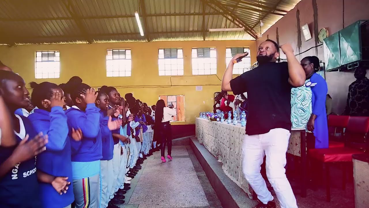 Dr Mbuvi's ELECTRIC Performance at Ngaru Girls School