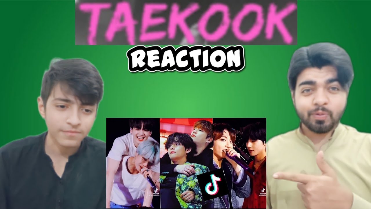Pakistani reaction to Taekook Tiktok compilation