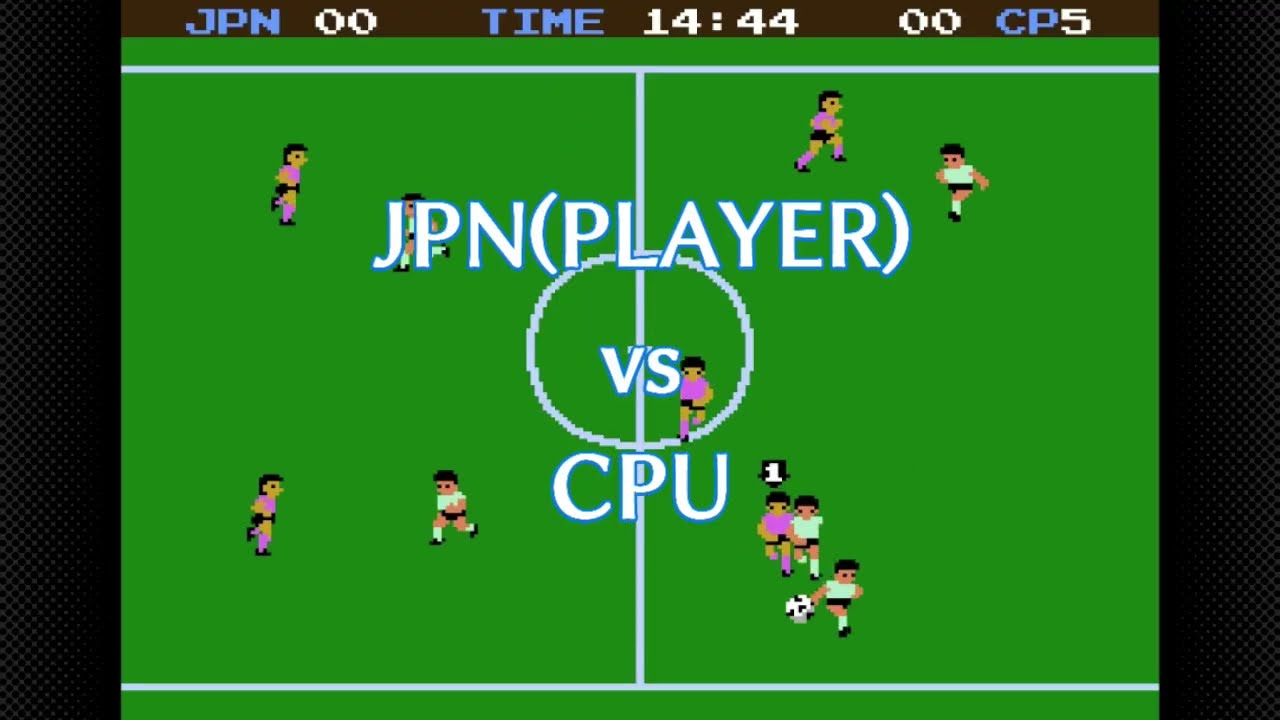 【SOCCER】112th　JPN(PLAYER) vs  CPU
