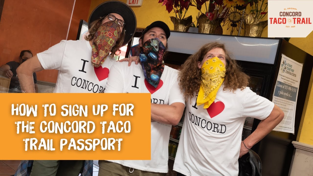 How to Sign Up for the Concord Taco Trail Passport