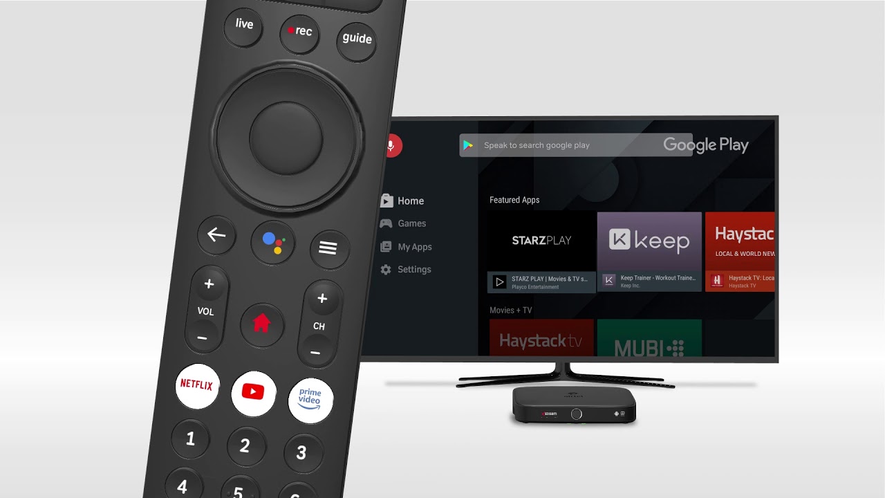 Airtel Xstream Box | Download Apps on your TV from Google Playstore
