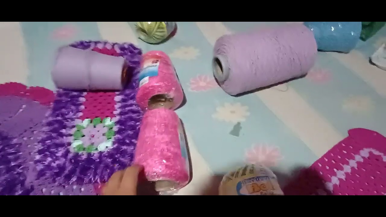 Venha ver minha comprinhas de barbantes 