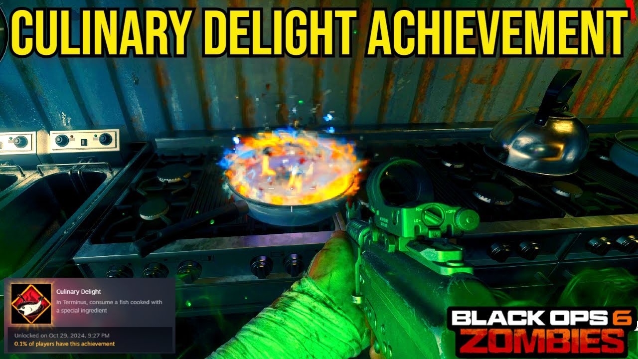 Culinary Delight Achievement GUIDE/TROPHY! (Black Ops 6 Zombies)