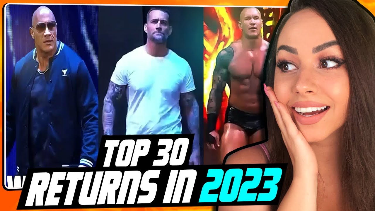 Девушка следит за WWE — 30 шокирующих возвращений 2023 года