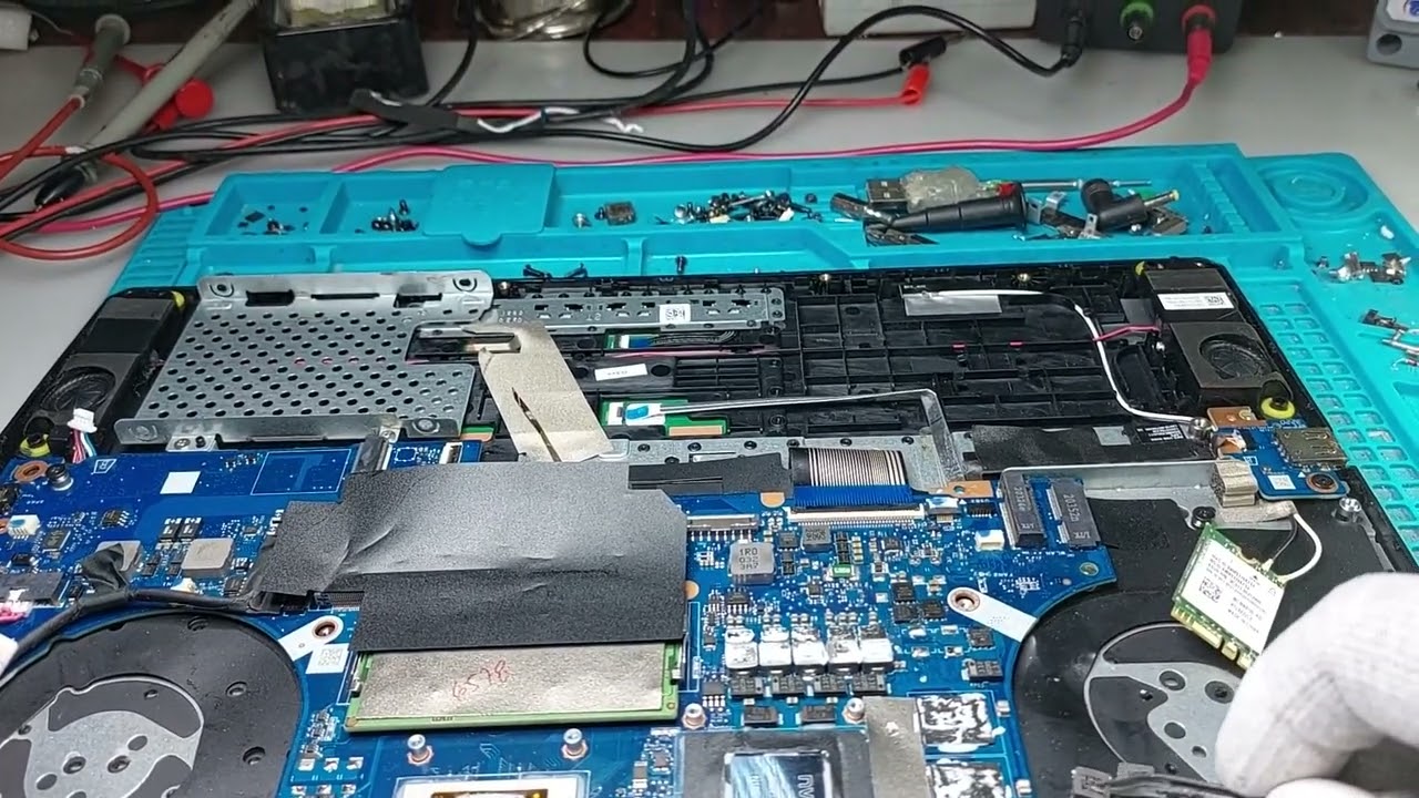 Asus Tuf no enciende, chip grafico en corto