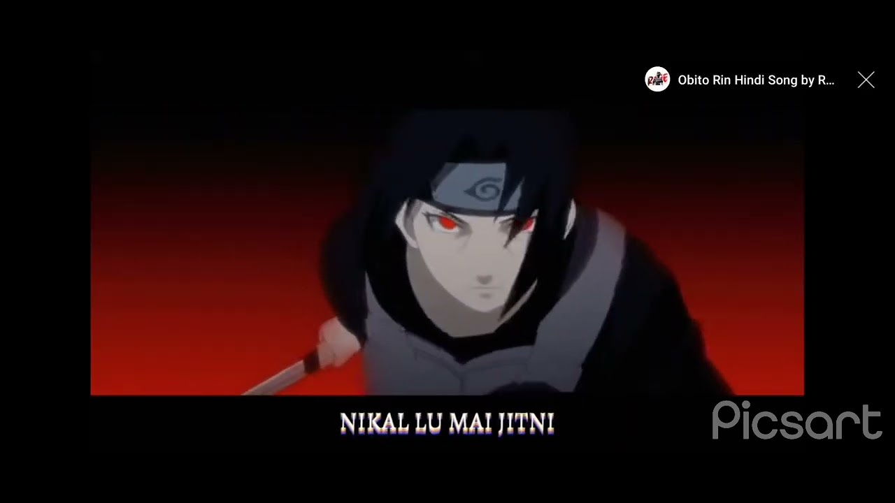 ITACHI UCHIHA rap song [BLUE MUSIC 🎵]@ragetherapper