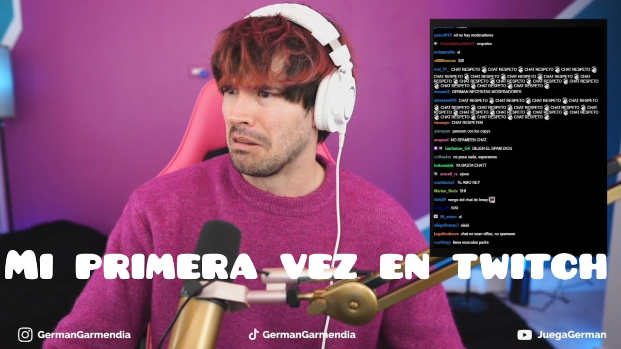 Primer directo de Twitch de German Garmendia jugando  completo