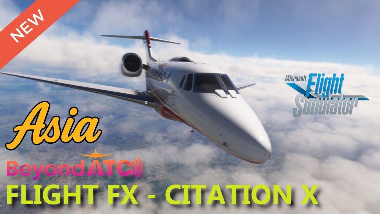 Microsoft Flight Simulator 2020 Full Flight | Citation X | Hai Phong, Vietnam | Episode 271
