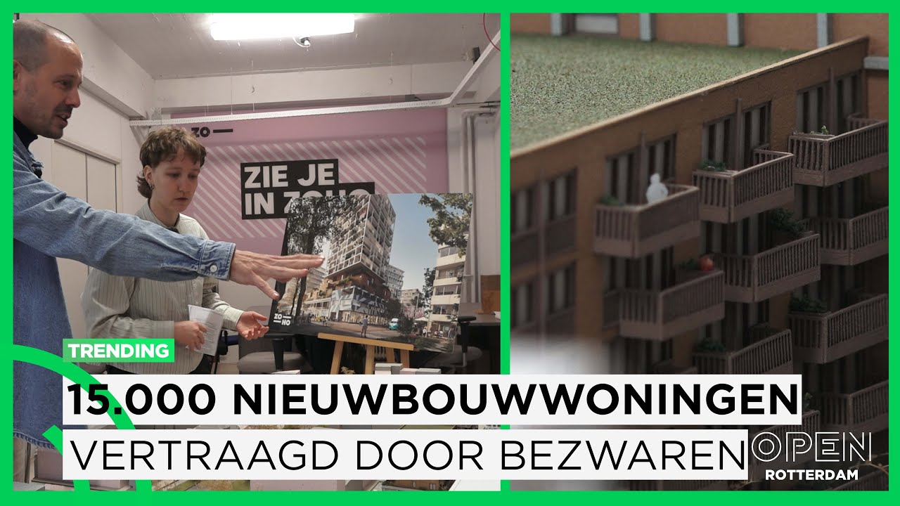 Bouw 15.106 nieuwe woningen jaren vertraagd door bezwaarprocedures | TRENDING