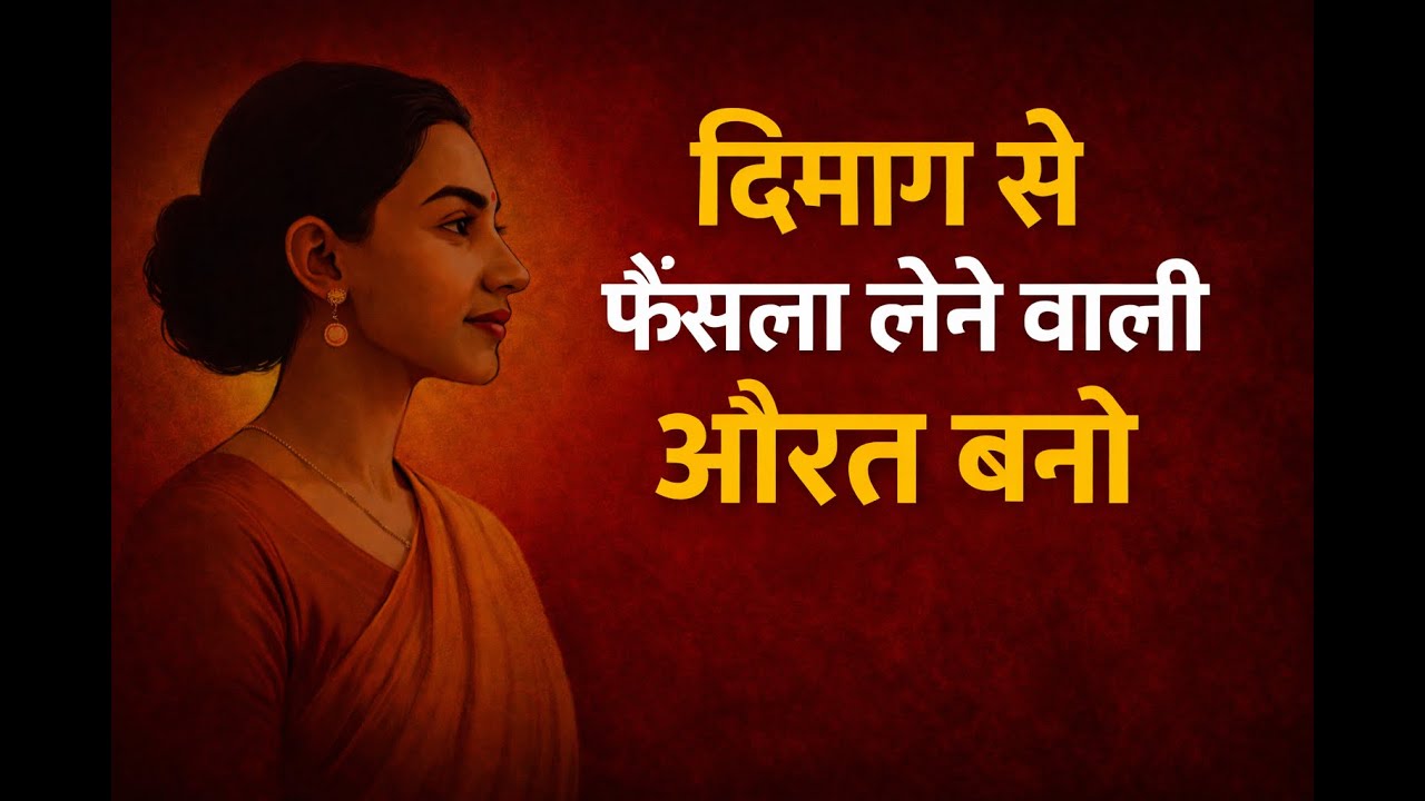 Strong woman bano | dimaag se sochna shuru karo | समझदार औरत बनो इस्तेमाल होने वाली नहीं|Stoic Mind