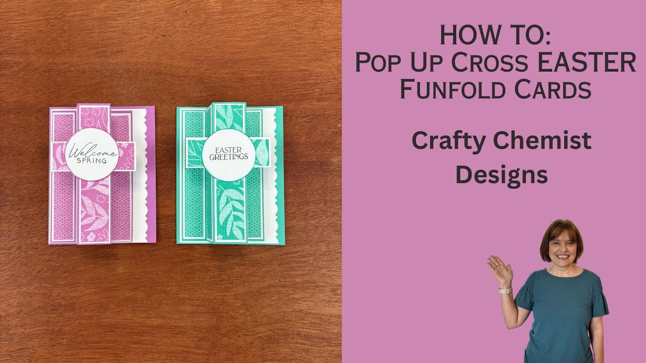 HOW TO:  Easter Cross FunFold Card