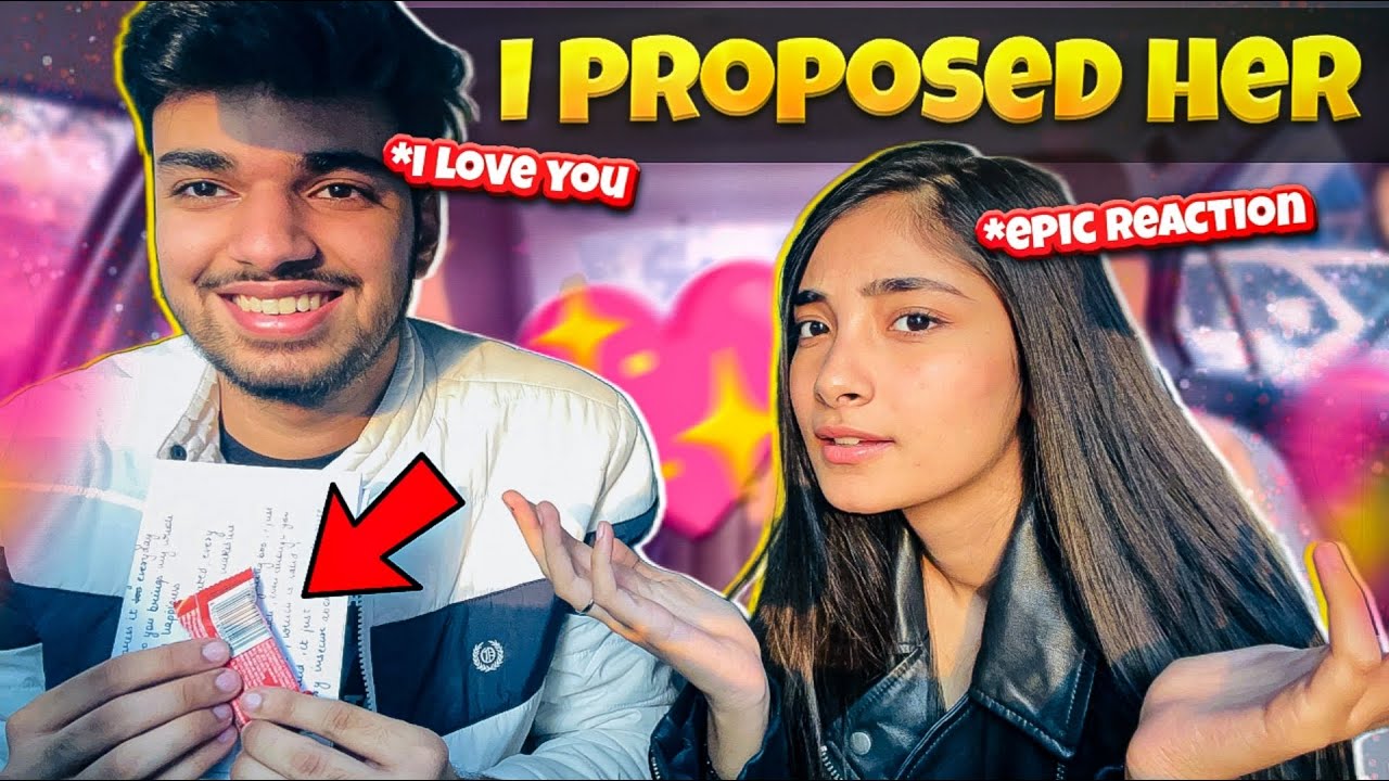 She Said Yes??🥺 | Proposed My Bestfriend* - EPIC😨
