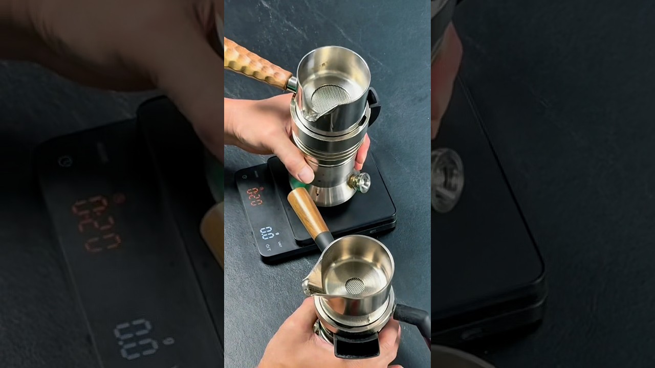 Stovetop Espresso Side-By-Side Comparison: 9B vs Pado #homebarista #coffee #coffeegear