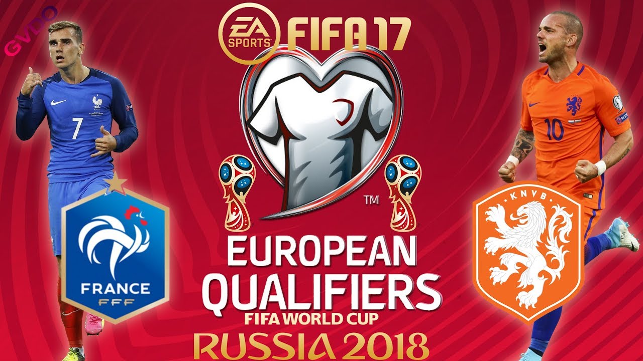 FIFA 17 | France vs Netherlands | FIFA World Cup European qualifiers 2018 | PS4 Full Gameplay