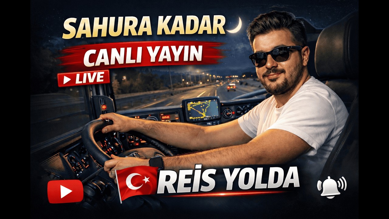 Sohbet + Uzun Yol Keyfi ☕SAHURA KADAR KAHVENİ YAP GEL  | ETS 2 LIVE