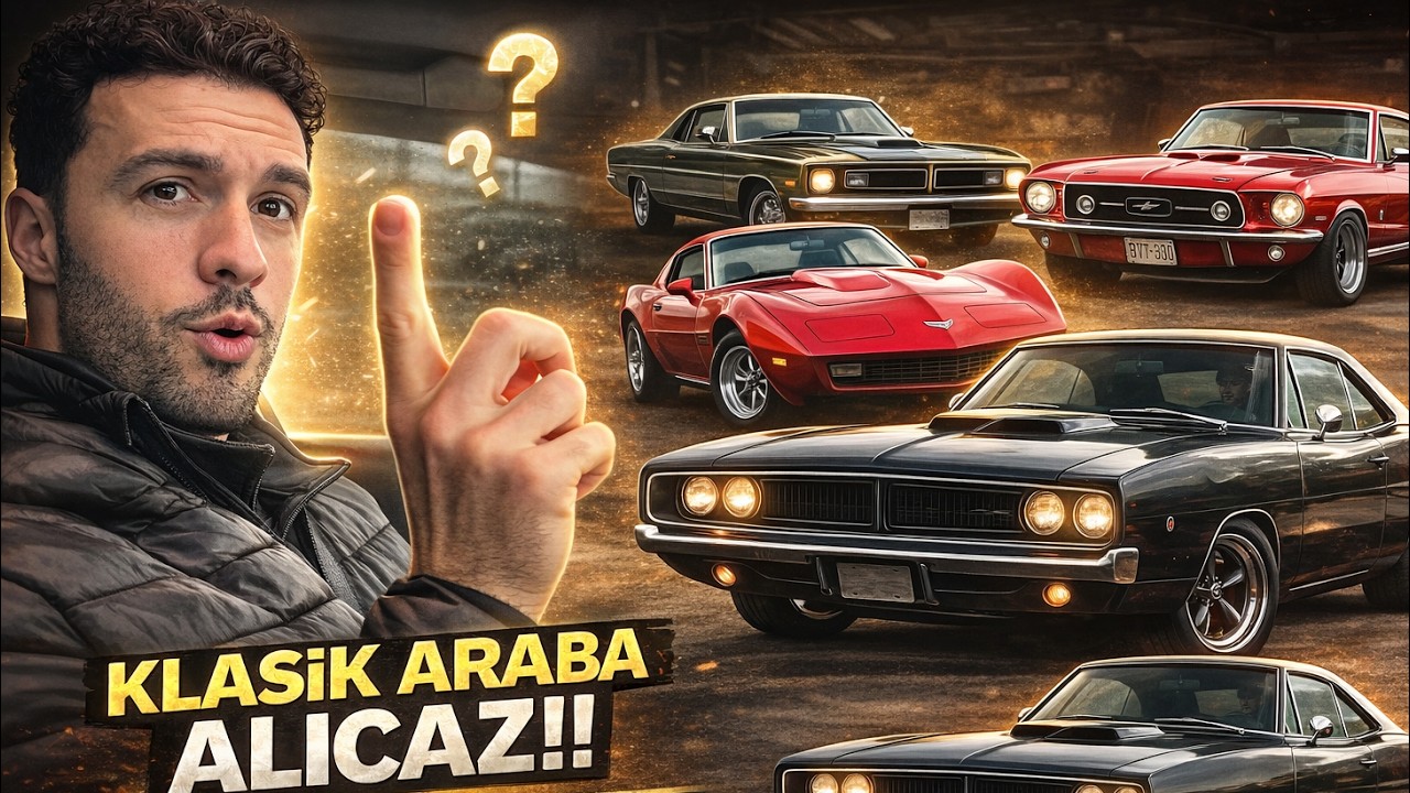 KLASIK ARABA MI ALIYORUZ?!  (1960-1980 model) YouTube&rsquo;da bir ilk.