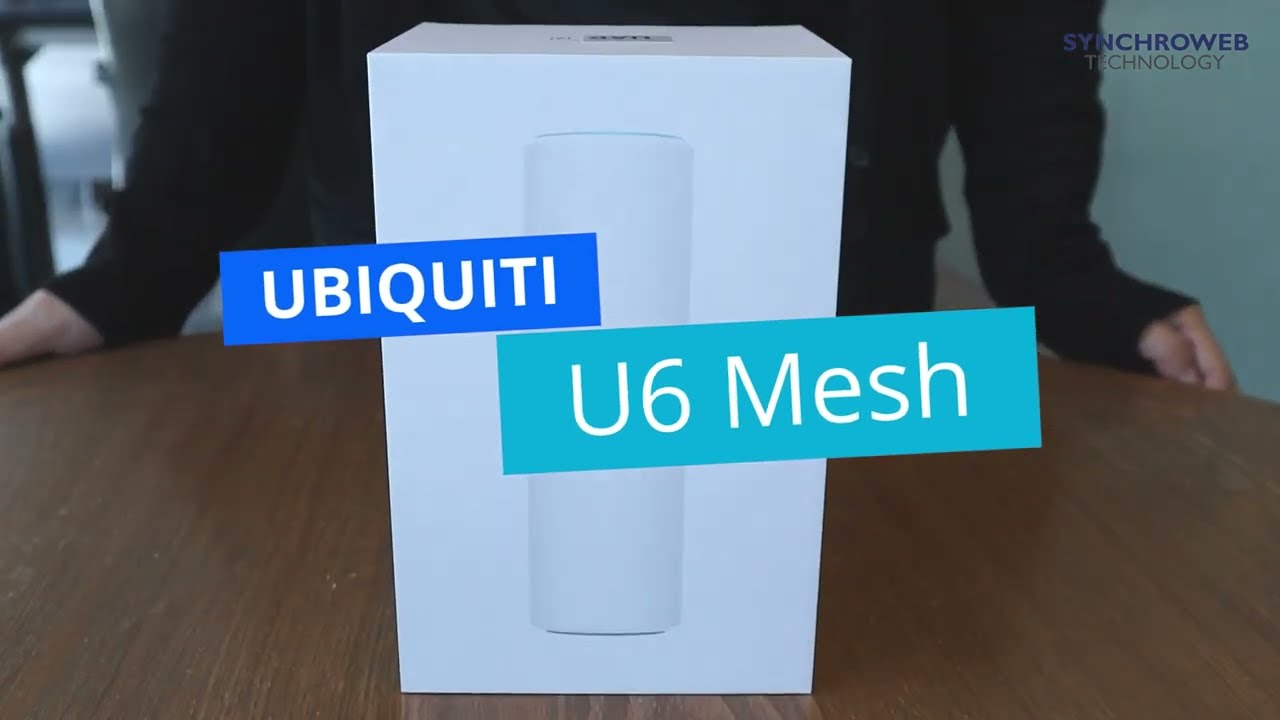 Ubiquiti U6 Mesh Unboxing Video