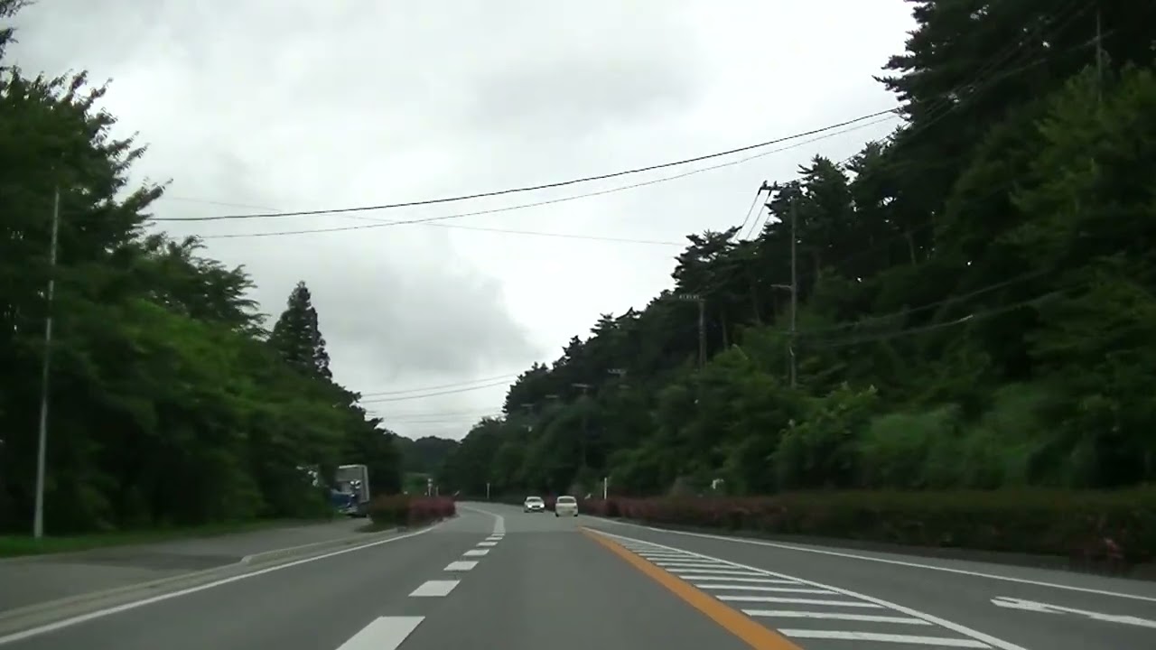 【一般道の車窓から】　国道141号線を清里へと走る。