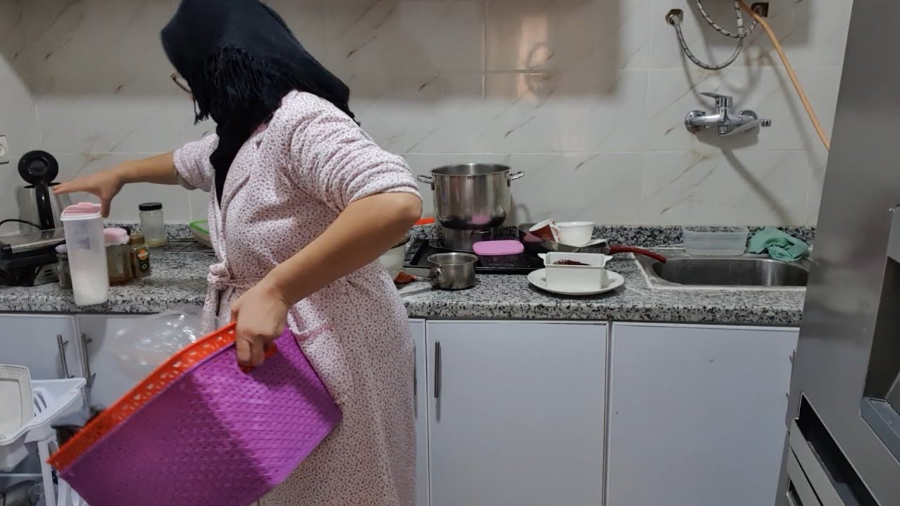 حضرت فطور بطماطم ببيض وشاركت معاكم طريقة تحضير الخبز المغربي