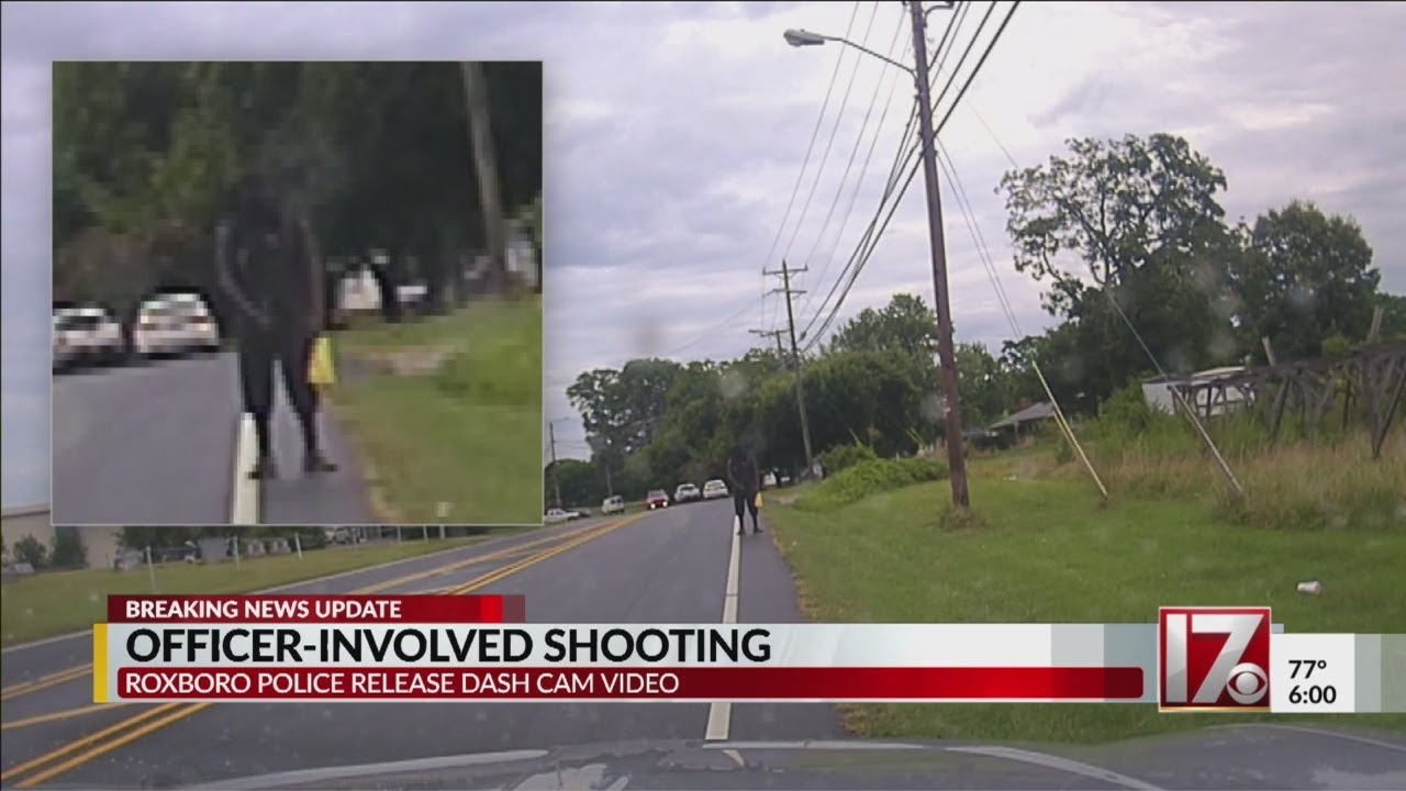 District attorney releases video of fatal Roxboro police shooting
