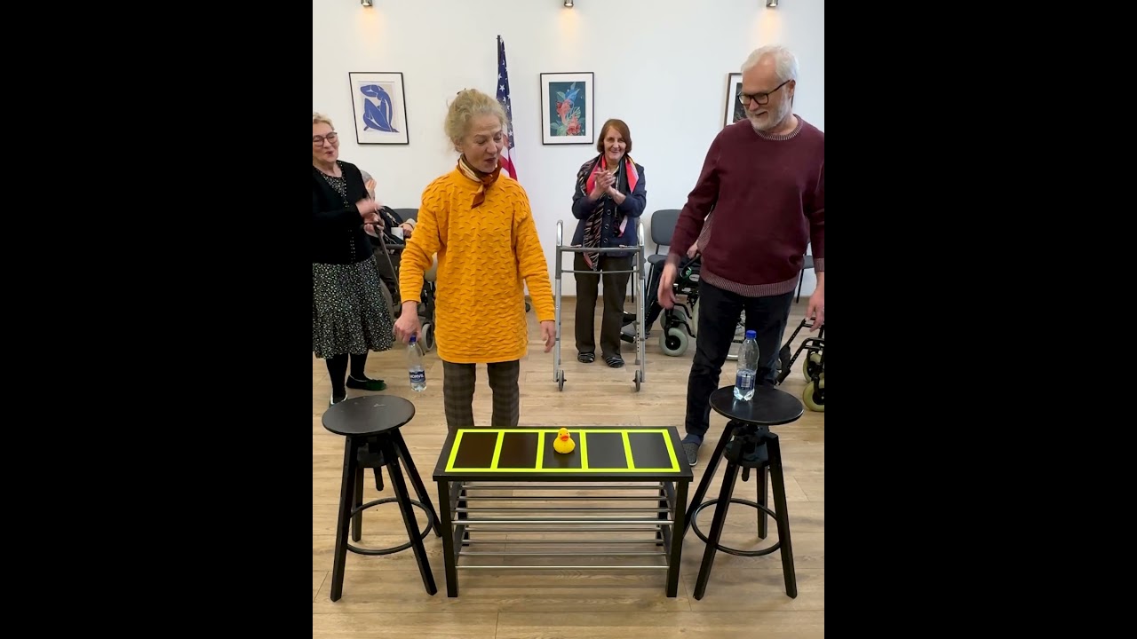Olympische Spelen voor senioren: Bewoners van verzorgingstehuizen doen mee aan leuke spelletjes!
