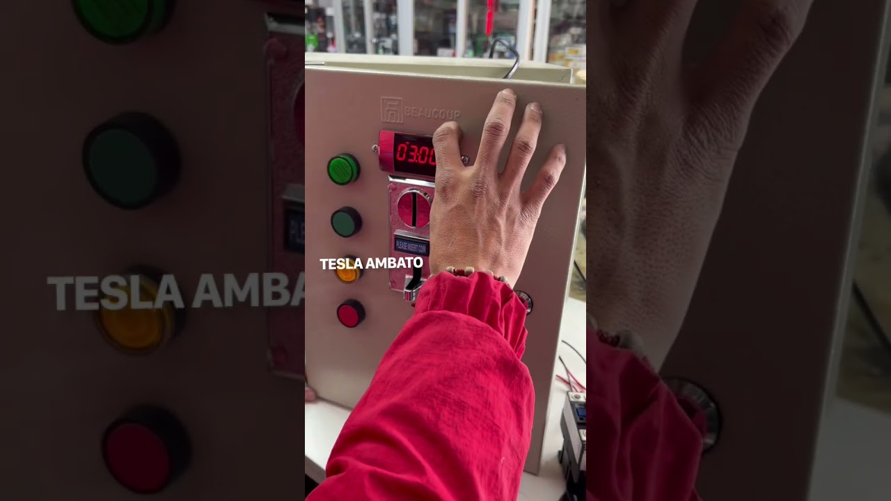 Monedero fichero 12v Ejemplo Tesla Ambato