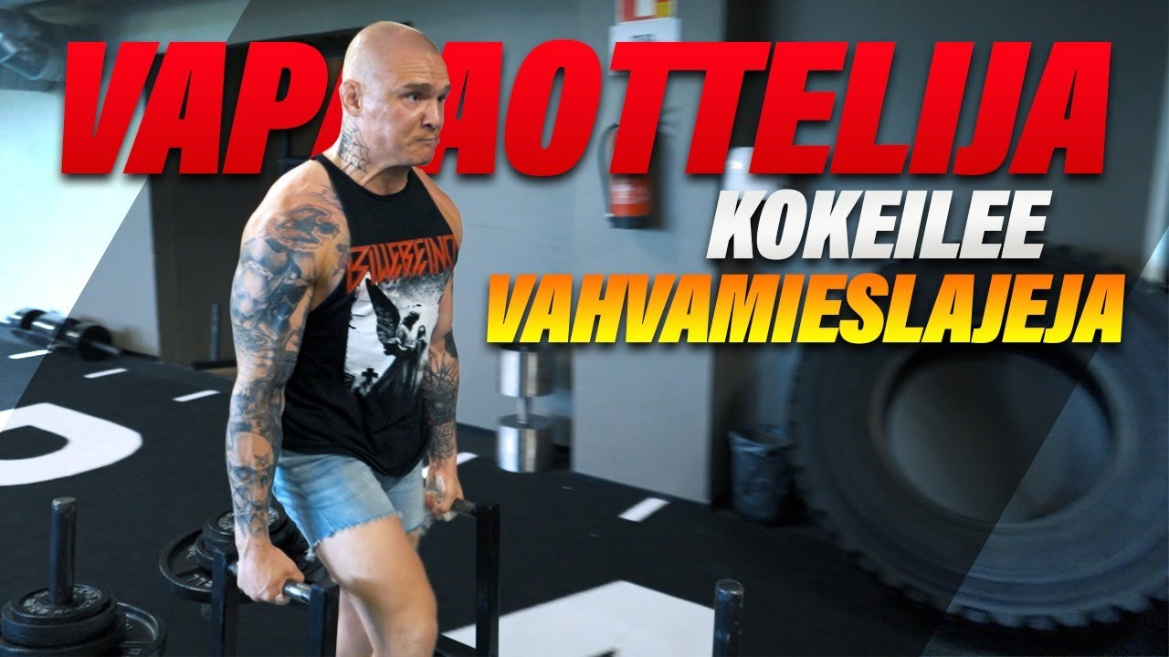 Vapaaottelija vs Vahvamies | Vapaaottelija kokeilee vahvamieslajeja